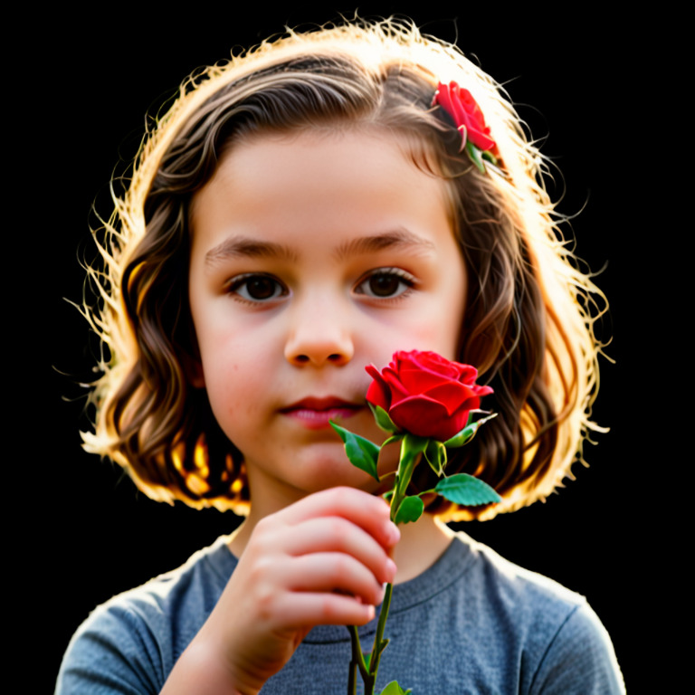 Flower Offering - People sticker for WhatsApp and Telegram