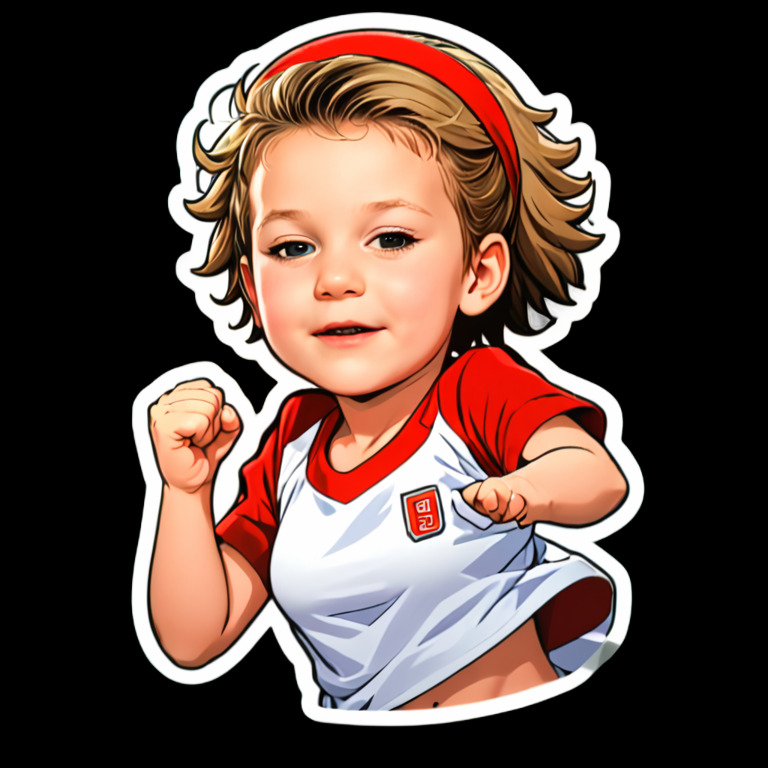 Jumping with joy - Activity sticker for WhatsApp and Telegram