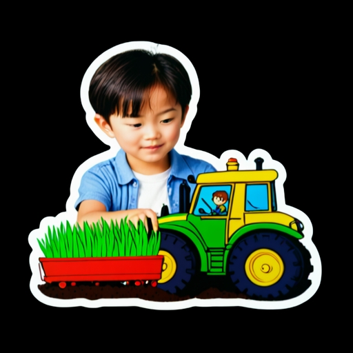 Farmer's Harvest - Activity sticker for WhatsApp and Telegram
