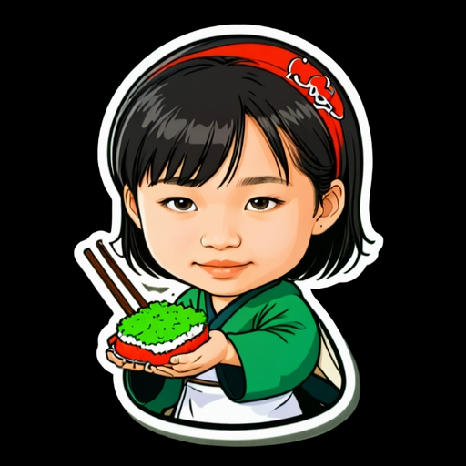 Sushi Parade - Food & Drink sticker for WhatsApp and Telegram