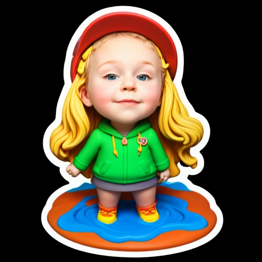 Rainforest Waterfall - Travel and Place sticker for WhatsApp and Telegram